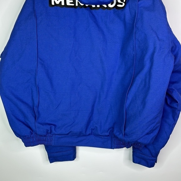 Menards Blue Insulated Hooded Jacket Size Large - Picture 6 of 9
